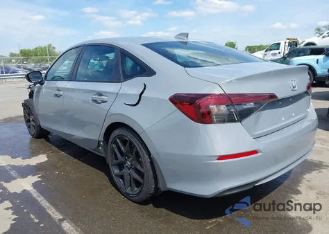 2025 Honda Civic Sport z USA, uszkodzony, nr VIN 2HGFE2F59SH542403